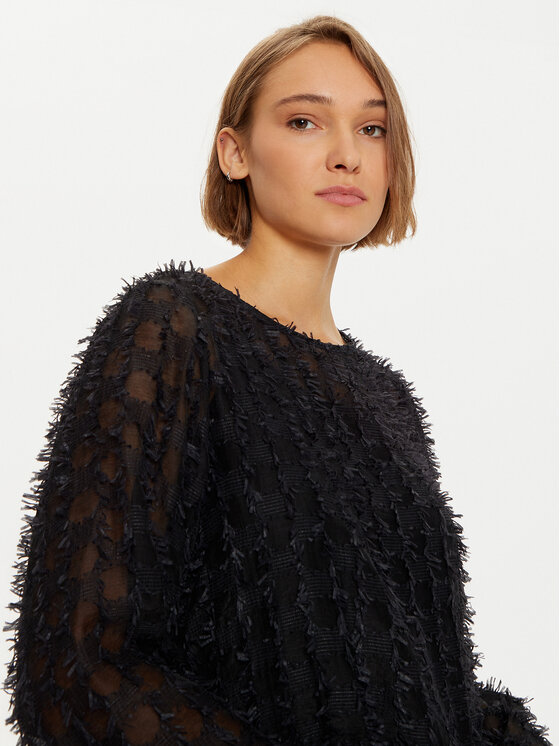 Karen by Simonsen Karen by Simonsen Koktel haljina Rubina 10105170 Crna Oversize