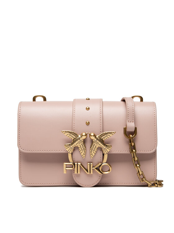 Pinko Pinko Torebka Love Mini Icon Simply 6 Cl AI 22-23 PLTT 1P22TW Y5H7 Różowy