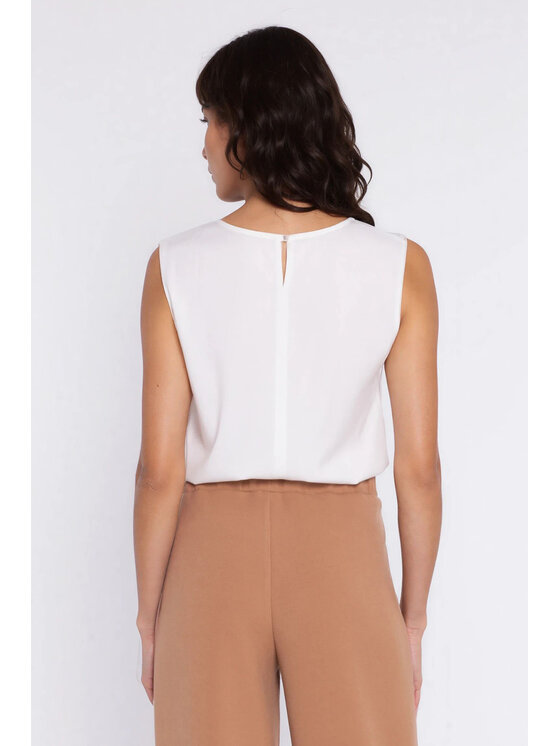 NIFE NIFE Halenka B225 Krémová Regular Fit