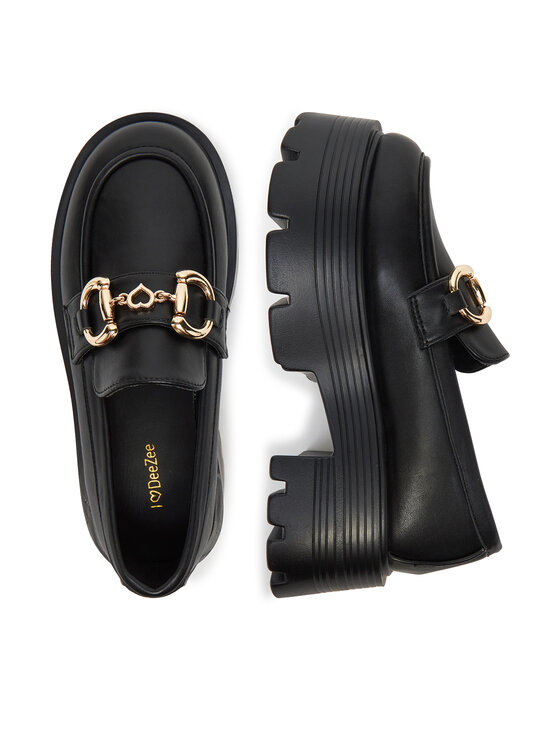 DeeZee DeeZee Loafers 23106-1 Μαύρο