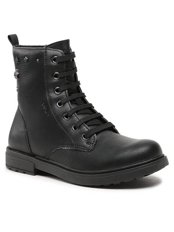 Geox Geox Μποτάκια Jr Eclair J169QQ 00054 C9999 D Μαύρο