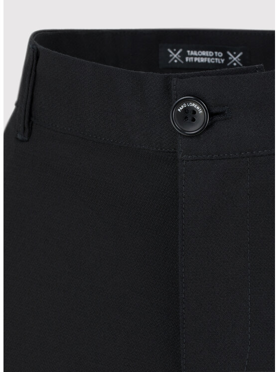 Pako Lorente Pako Lorente Spodnie dzianinowe P24WF-WX-004 Czarny Classic Fit