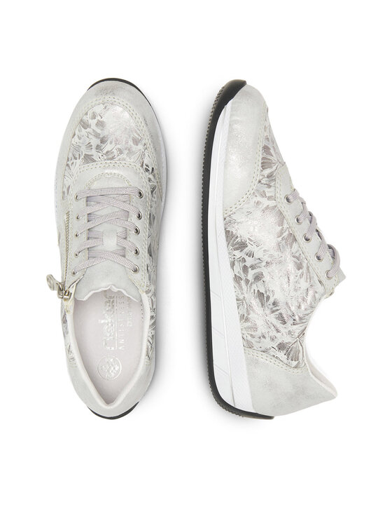 Rieker Rieker Halbschuhe N1112-80 Silberfarben