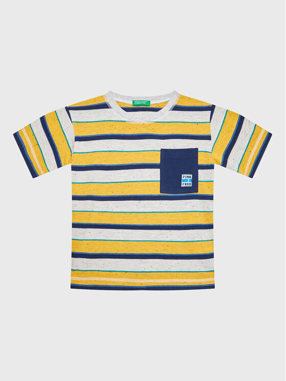 United Colors Of Benetton United Colors Of Benetton Tricou 3MTRC10A7 Colorat Regular Fit