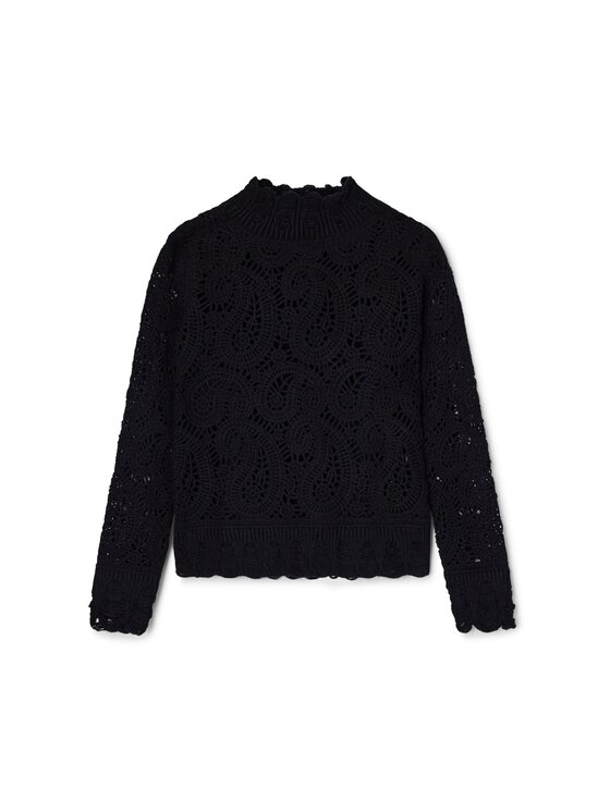 Motivi Motivi Maglione M632W004358N033 Nero Regular Fit