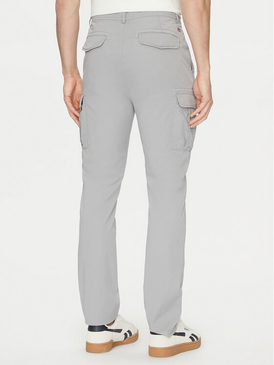 Napapijri Napapijri Kalhoty z materiálu NP0A4IDQH621 Šedá Regular Fit