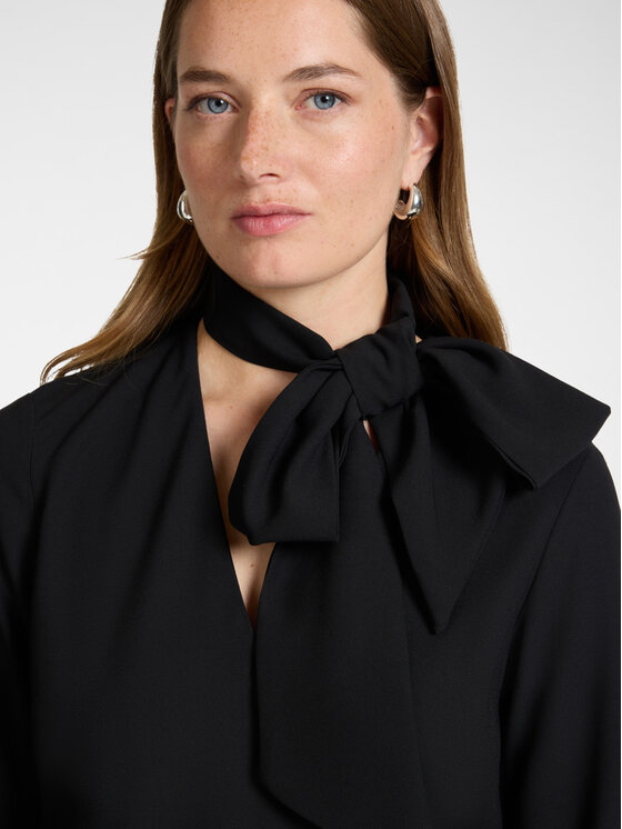 Elena Mirò Elena Mirò Sukienka koktajlowa 7043P200377N033 Czarny A-Line Fit