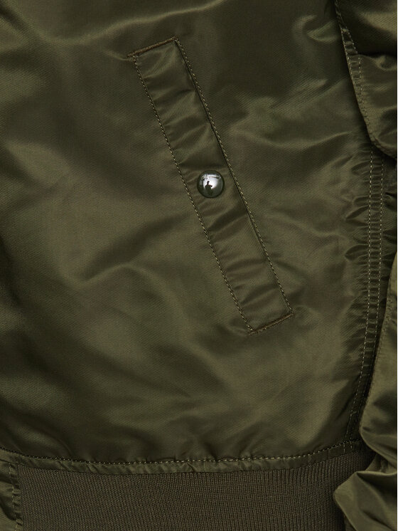 Alpha Industries Alpha Industries Kurtka bomber MA-1 156101 Zielony Regular Fit