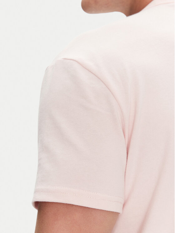 Tommy Jeans Tommy Jeans T-Shirt Badge DM0DM20322 Różowy Regular Fit