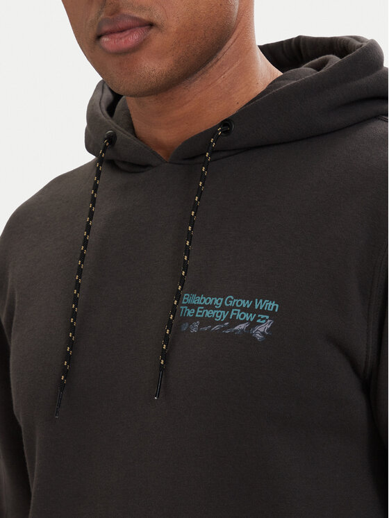 Billabong Billabong Bluză Compass Po EBYSF00173 Negru Regular Fit