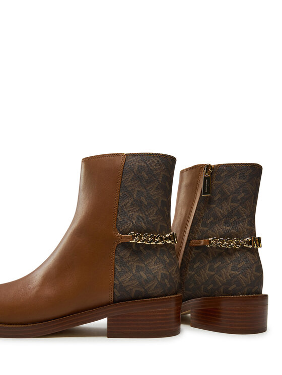 MICHAEL Michael Kors MICHAEL Michael Kors Škornji Carlisle 40F4CLME8L Rjava