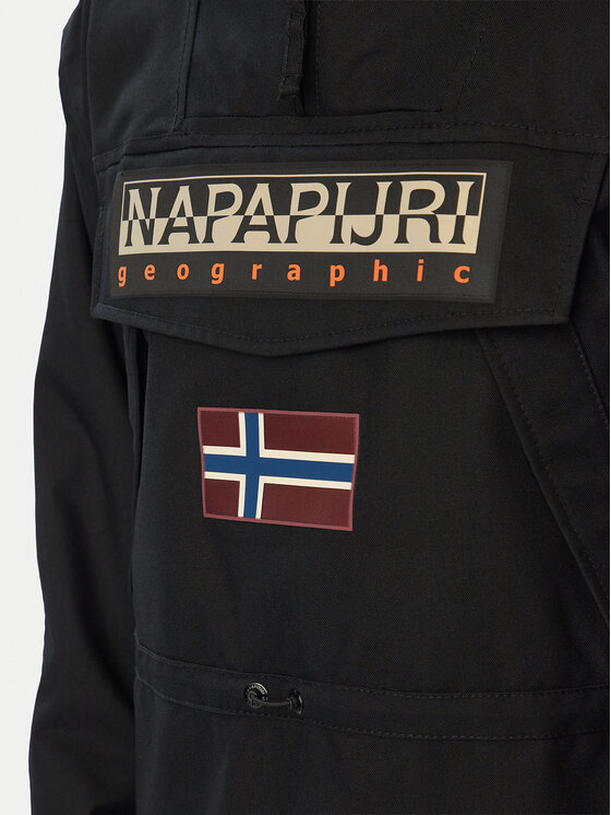 Napapijri Napapijri Anorak Skidoo Next NP0A8B3G Schwarz Loose Fit