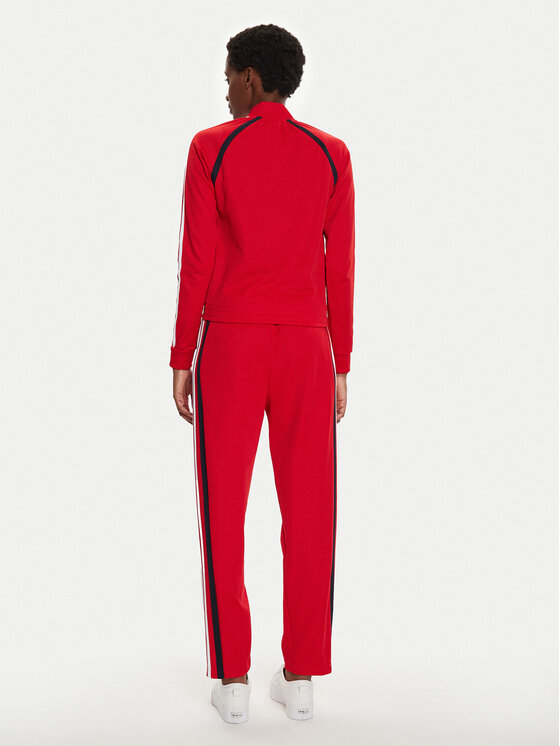 adidas adidas Dres Teamsport IX1109 Czerwony Slim Fit