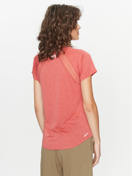 New Balance New Balance Тениска от техническо трико Impact Run Short Sleeve WT21262 Червен Regular Fit