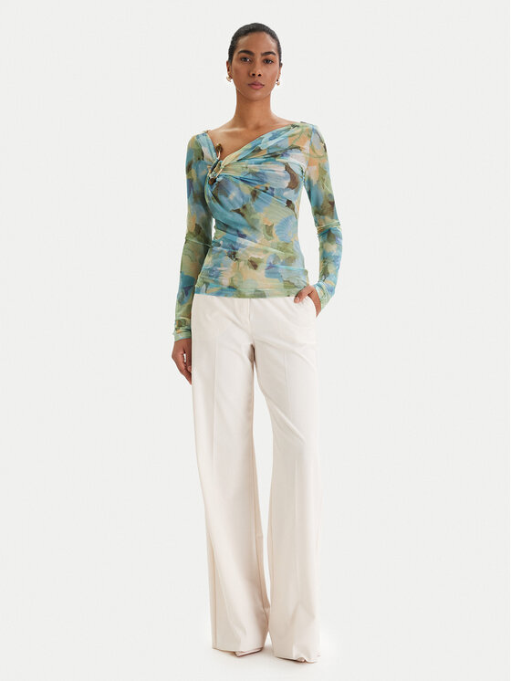 Bardot Bardot Blusa Marisol 60306TB Verde Slim Fit