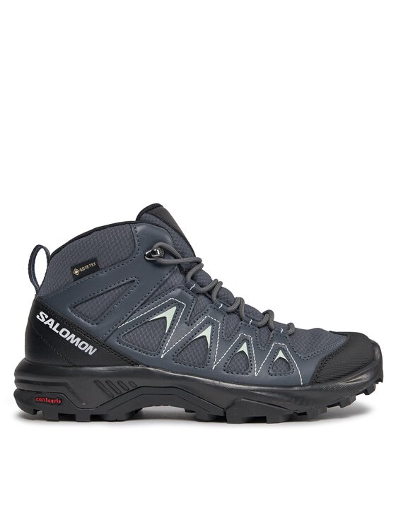 Salomon Trekking čevlji X Braze Mid GORE-TEX L47181100 Črna