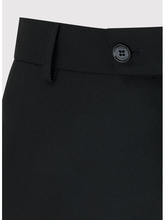 Spodnie garniturowe, rozmiar 176/76, Czarne, P000B-6G-008