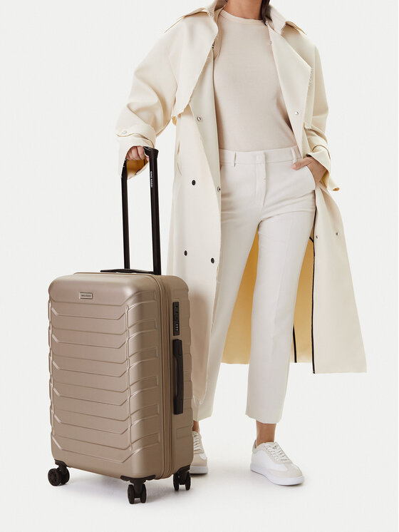 GINO ROSSI Gino Rossi Valiză medie GIN-M-002-05-GOLD Auriu