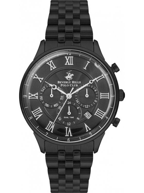 Beverly Hills Polo Club Beverly Hills Polo Club Zegarek BP3237X.650 Czarny