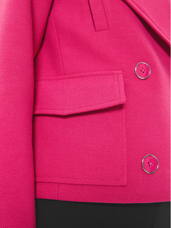 Morgan Morgan Übergangsmantel 241-GSOSSO Rosa Straight Fit