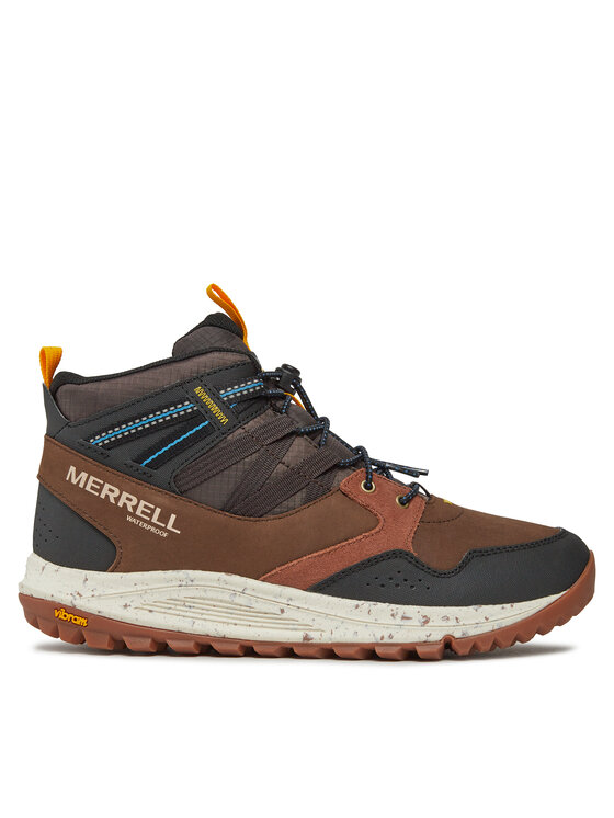 Merrell Trekking Nova Sneaker Boot Bungee Mid Wp J067111 Smeđa