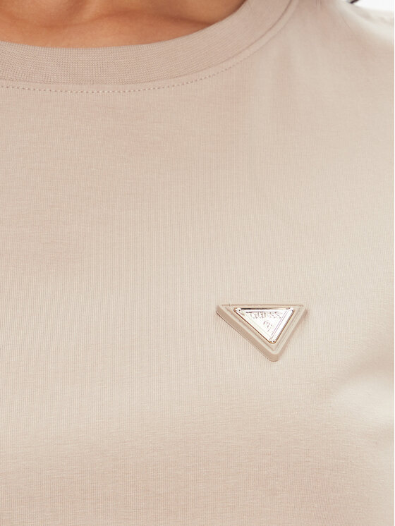 Guess Guess T-shirt V4YI09 J1314 Beige Regular Fit