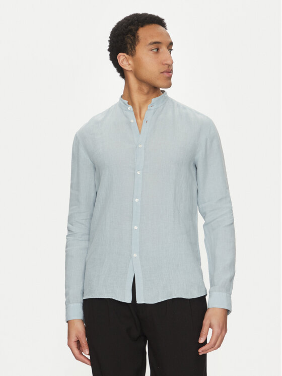 HUGO HUGO Cămașă Elvory 50490740 Albastru celest Slim Fit