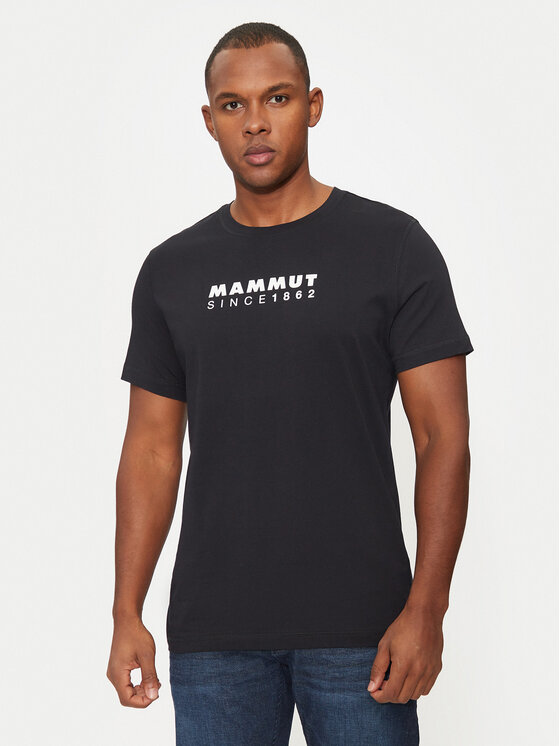 Męski T-Shirt Mammut, Rozmiar M, Czarny, Core 1017-04024