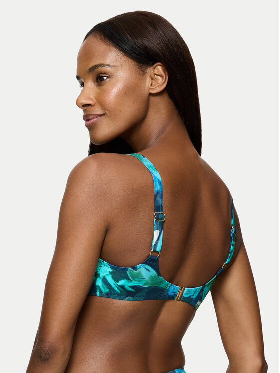 Triumph Triumph Vrchní část bikin Summer Fleur 10222301 Modrá