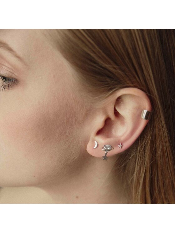 ANIA KRUK ANIA KRUK Piercing SMVKS1040 Srebrny