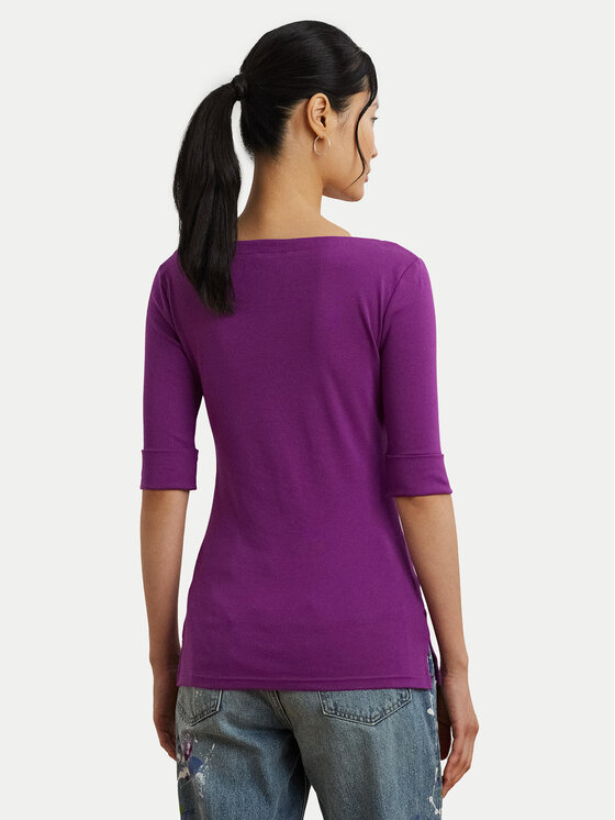 LAUREN RALPH LAUREN LAUREN RALPH LAUREN Blúz 200654963192 Lila Slim Fit