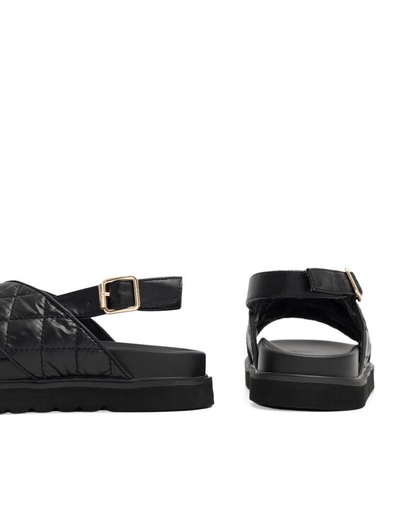 DeeZee DeeZee Sandały Donna H86009-9 Czarny