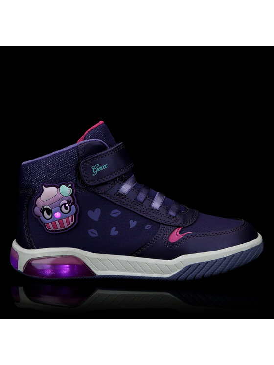 Geox Geox Sneakers J Inek Girl J36ASC 0CENF C8371 D Viola