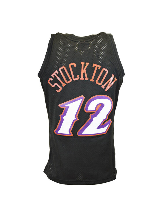 Mitchell & Ness Mitchell & Ness Tank top Utah Jazz John Stockton Czarny Standard Fit