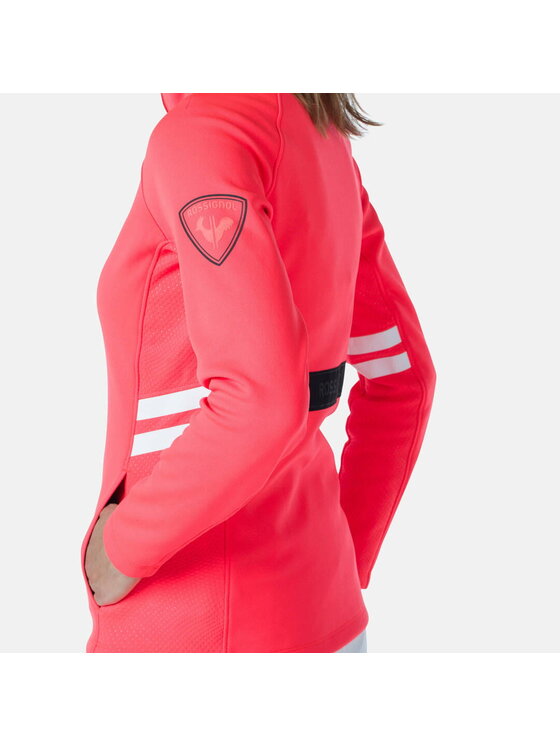 Rossignol Rossignol Bluza techniczna W Hero Classique Clim Czerwony Regular Fit