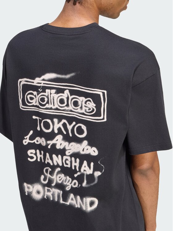 adidas adidas T-Shirt 170679 Czarny Loose Fit