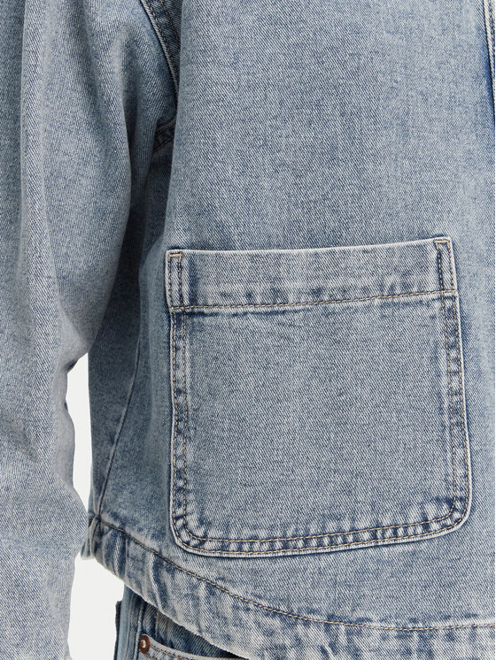 Vero Moda Vero Moda džínová košile Jamie 10331693 Modrá Relaxed Fit