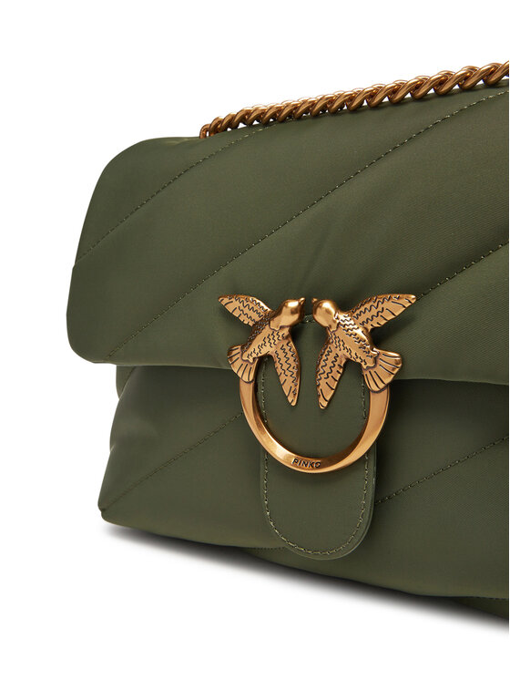 PINKO PINKO Rankinė Love Puff Classic Cl PE 25 PLTT 100038 A05F Žalia