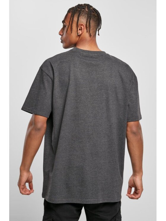 TeeShoppen TeeShoppen T-Shirt 'Oversized Collection' Szary Oversize