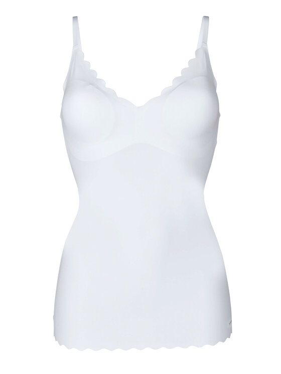 Skiny Skiny Tričko 084261 Biela Slim Fit