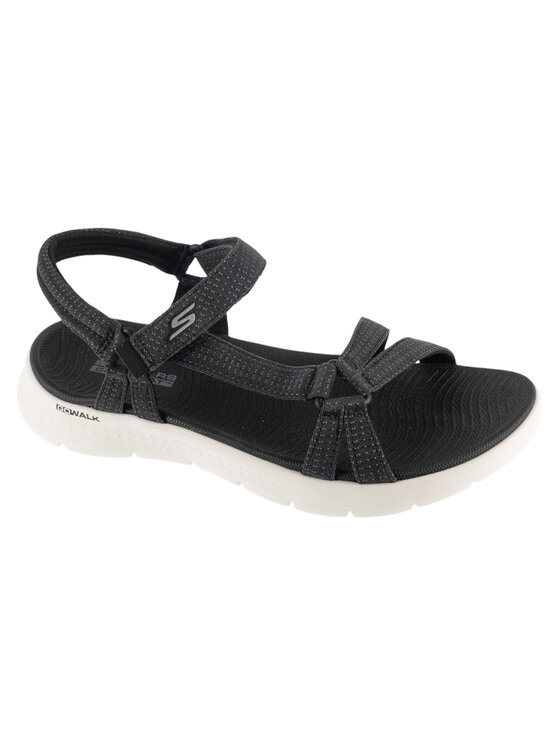 Skechers Skechers Sandali Go Walk Flex Sandal - Sublime Nero