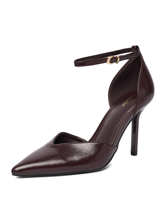 DeeZee DeeZee Pantofi cu toc subțire CEO-CD25-355-1 Vișiniu