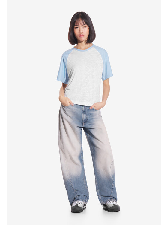 PROSTO. PROSTO. T-Shirt College Niebieski Regular Fit