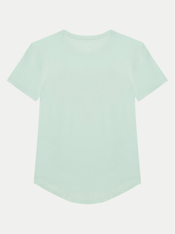 Guess Guess Majica J5GI15 K6YW4 Zelena Regular Fit