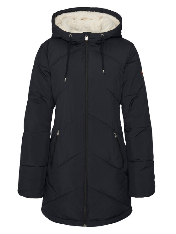 Roxy Roxy Žieminė striukė Better Weather ERJJK03634 Juoda Regular Fit