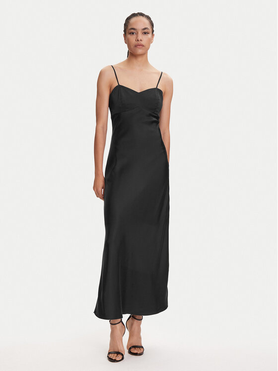 Guess Guess Rochie de seară W5YK35 WHEZ2 Negru Slim Fit
