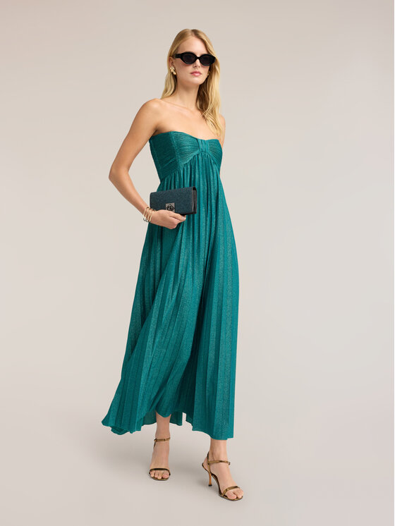 Motivi Motivi Abito da sera 7037Q003668N015 Verde Flared Fit