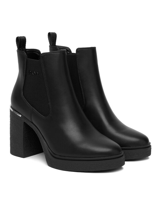 DKNY DKNY Ботильйони Tarquin Platform B K4554905 Чорний
