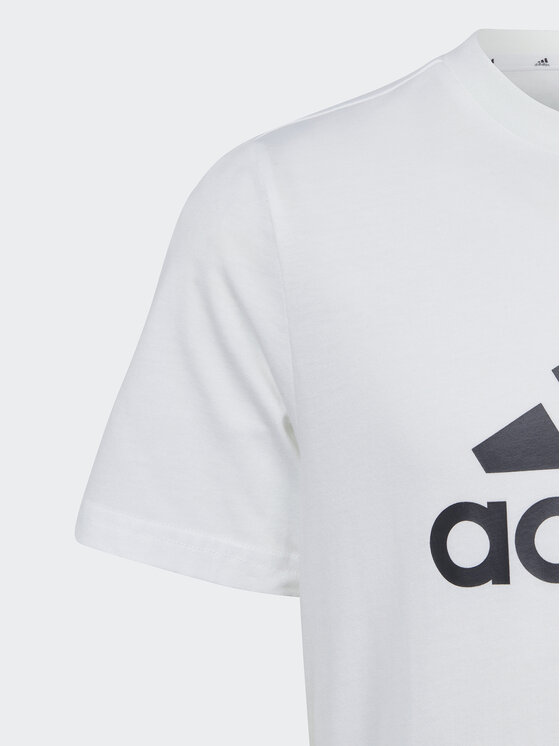 adidas adidas T-Shirt Essentials Big Logo Cotton T-Shirt IB1670 Weiß Regular Fit