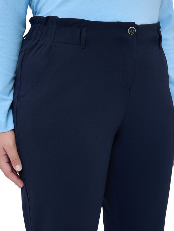 Fiorella Rubino Fiorella Rubino Pantaloni di tessuto P177L002333N034 Blu Regular Fit